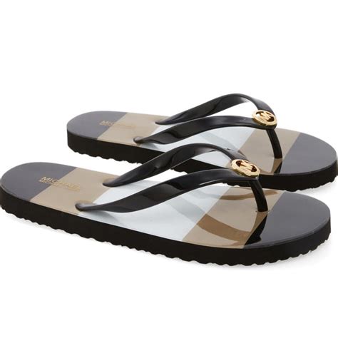 michael kors flip flops canada|Michael Kors flip flops women's.